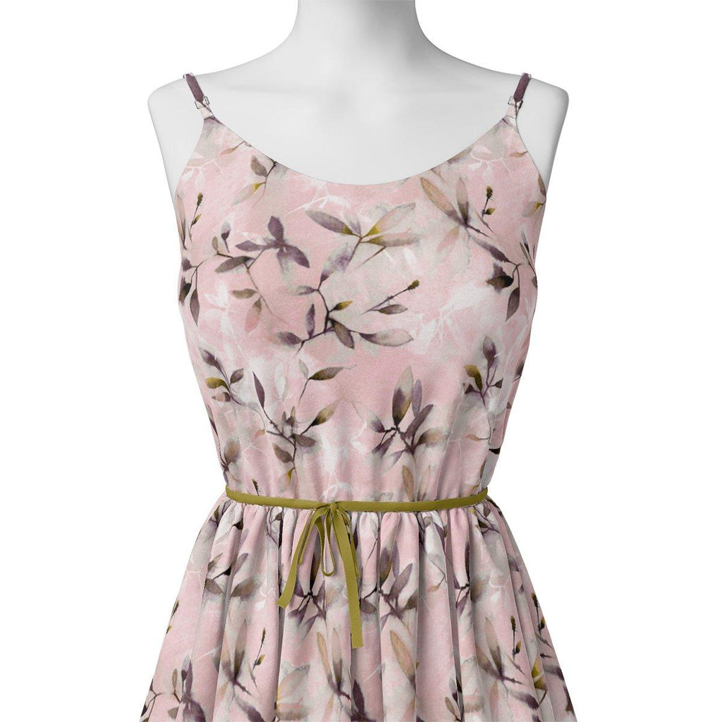 Pinkish Thin And Light Leaves Digital Printed Fabric - Kora Silk – ks 0 ta05861p3 110 pinkish thin and light leaves digital printed fabric kora silk 2