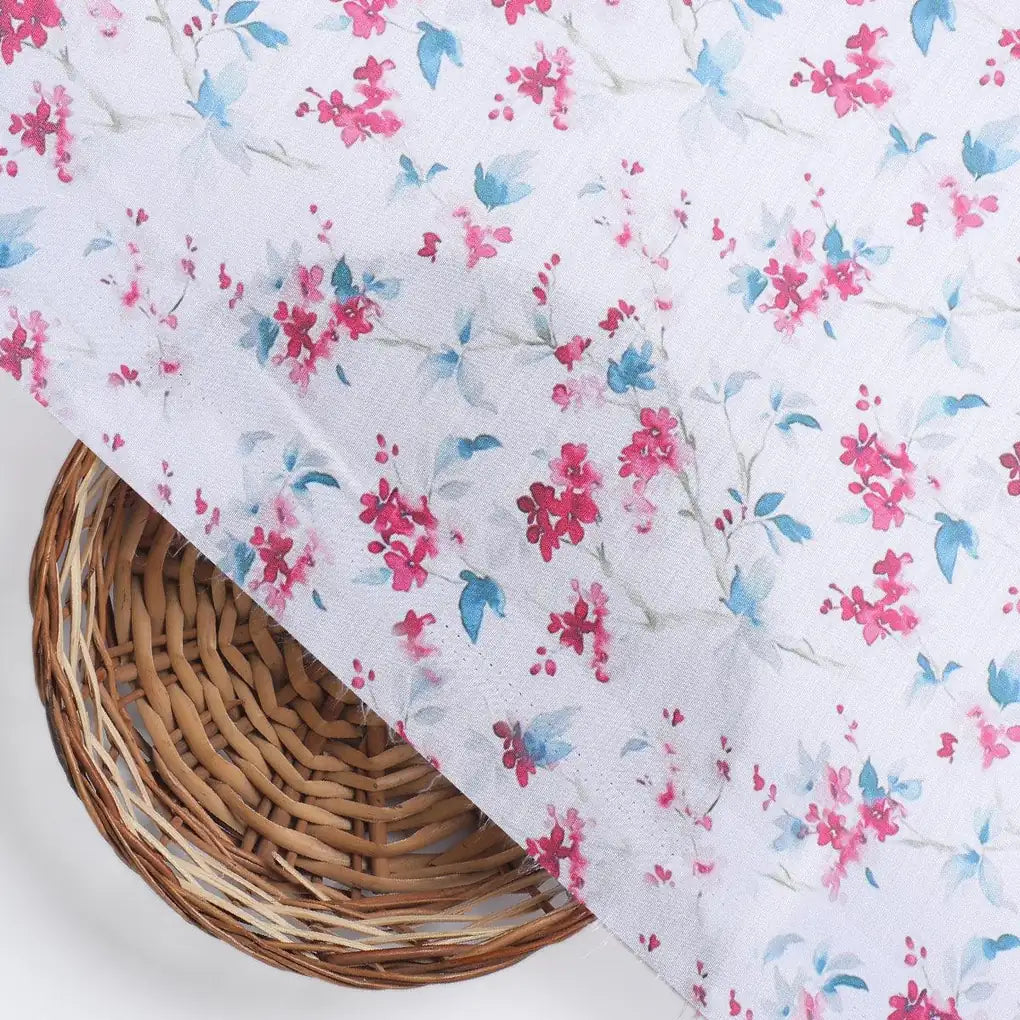 Beautiful Garden Iris Flower Digital Printed Fabric - Kora Silk – ks 0 ta05925 110 beautiful garden iris flower digital printed fabric kora silk 2