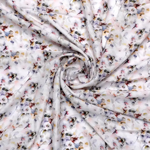 Vintage Pattern Of Chintz And Leaves Digital Printed Fabric - Kora Silk – ks 0 ta06061 110 vintage pattern of chintz and leaves digital printed fabric kora silk 1