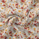 Daisy Branch Of White Flower Digital Printed Fabric - Kora Silk – ks 0 ta06071 110 daisy branch of white flower digital printed fabric kora silk 1