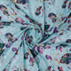 Watercolour Autumnal Leaves With Green Sprinkle Digital Printed Fabric - Kora Silk – ks 0 ta06364b 110 watercolour autumnal leaves with green sprinkle digital printed fabric kora silk 1