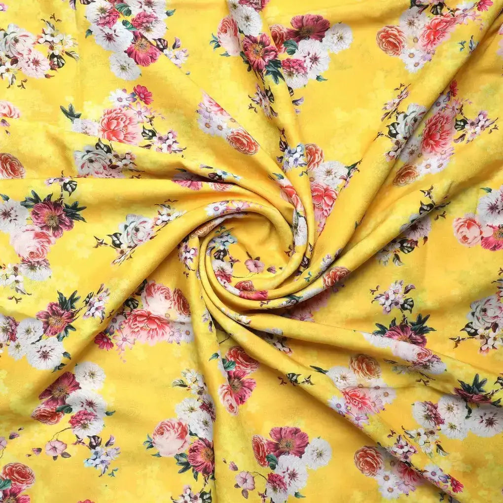 Beautiful Yellow Base Floral Bunch Digital Printed Fabric – ks 0 ta06677 110 beautiful yellow base floral bunch digital printed fabric 1