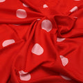 Huge Red Polka Dot Digital Printed Fabric  - Kora Silk – ks 0 ta07539 110 huge red polka dot digital printed fabric kora silk 3