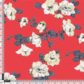 Red And White Flower Digital Printed Fabric - Kora Silk – ks 0 ta07549 110 red and white flower digital printed fabric kora silk 4