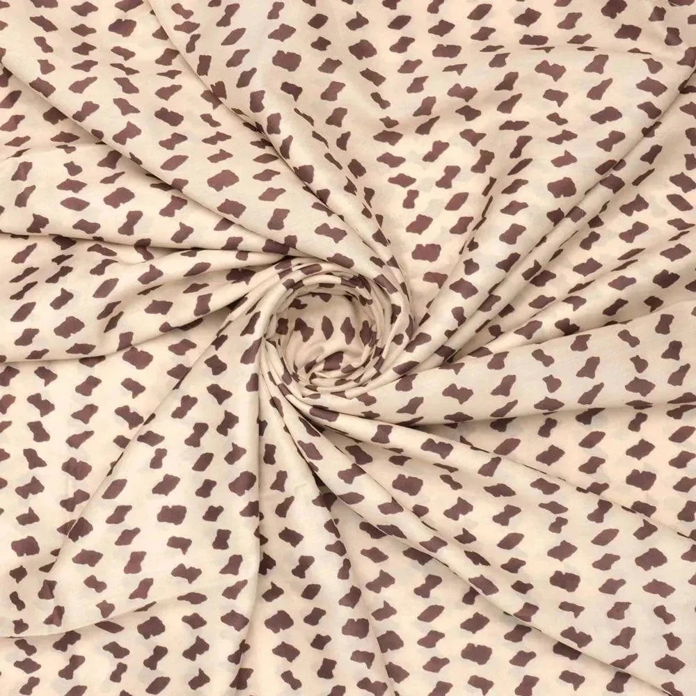 Brown Stones Digital Printed Fabric - Kora Silk – ks 0 ta07591 110 brown stones digital printed fabric kora silk 1