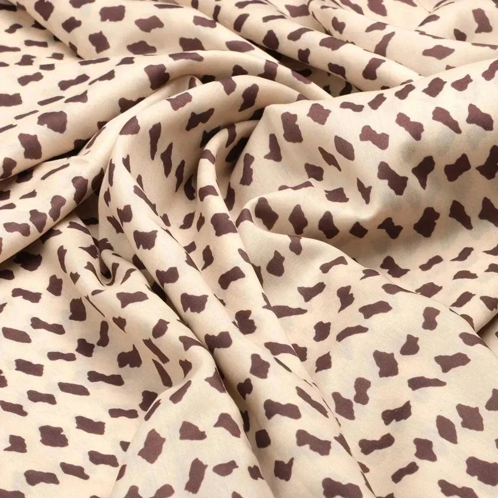 Brown Stones Digital Printed Fabric - Kora Silk – ks 0 ta07591 110 brown stones digital printed fabric kora silk 3