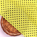 Yellow Polka Dot Digital Printed Fabric - Kora Silk – ks 0 ta07619p2 110 yellow polka dot digital printed fabric kora silk 2