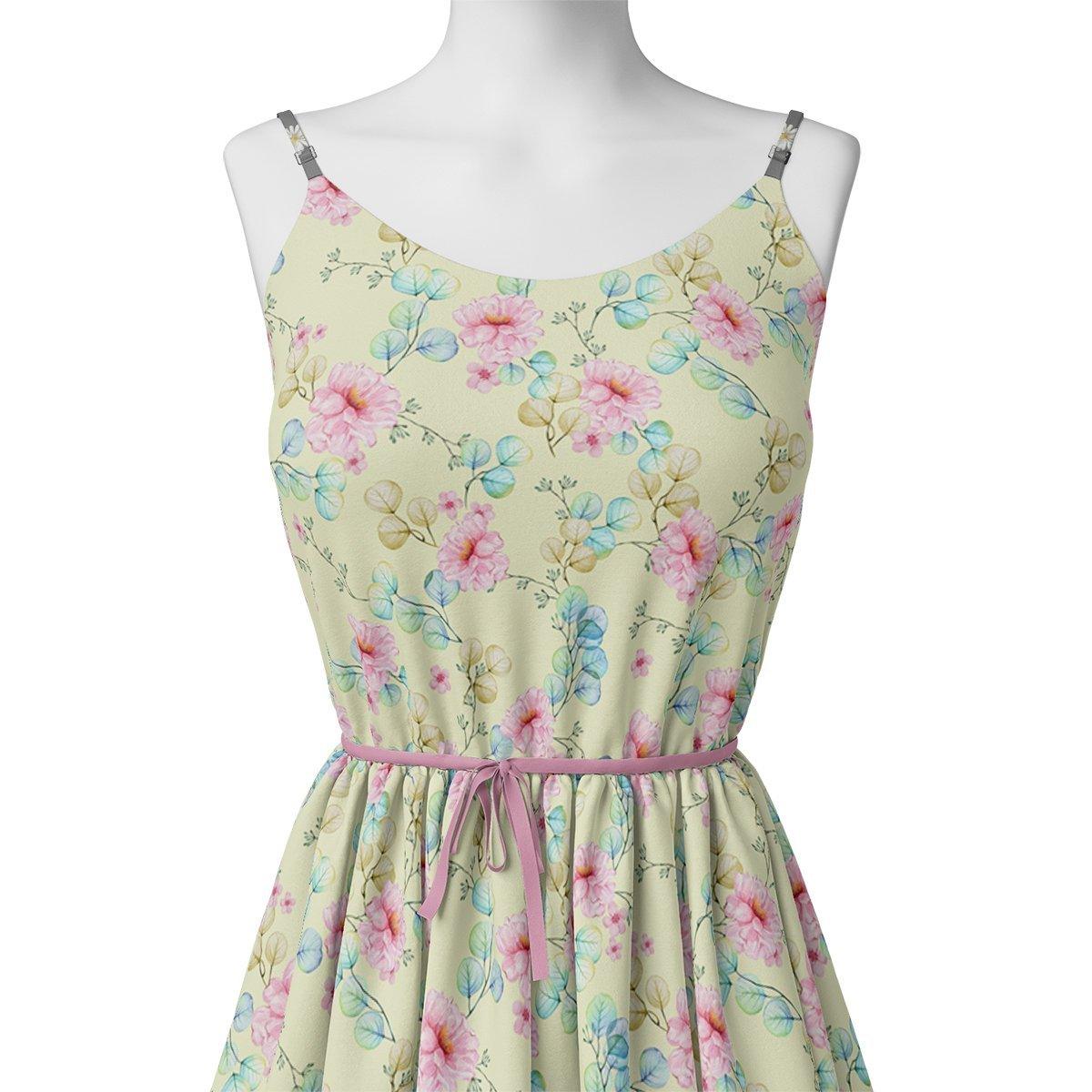 Peony Pink Flower Seamless Pattern Digital Printed Fabric - Kora Silk – ks 0 ta08251p 110 peony pink flower seamless pattern digital printed fabric kora silk 2