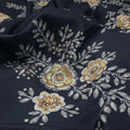 Embroidery Flower And Buds Digital Printed Fabric - Kora Silk – ks 0 ta08266p 110 embroidery flower and buds digital printed fabric kora silk 3