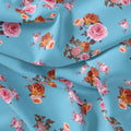 Blissful Pink Roses Digital Printed Fabric - Kora Silk – ks 0 ta08288 110 blissful pink roses digital printed fabric kora silk 1