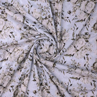 Floral Bright Golden Floral Digital Printed Fabric - Kora Silk – ks 0 ta08305 110 floral bright golden floral digital printed fabric kora silk 1