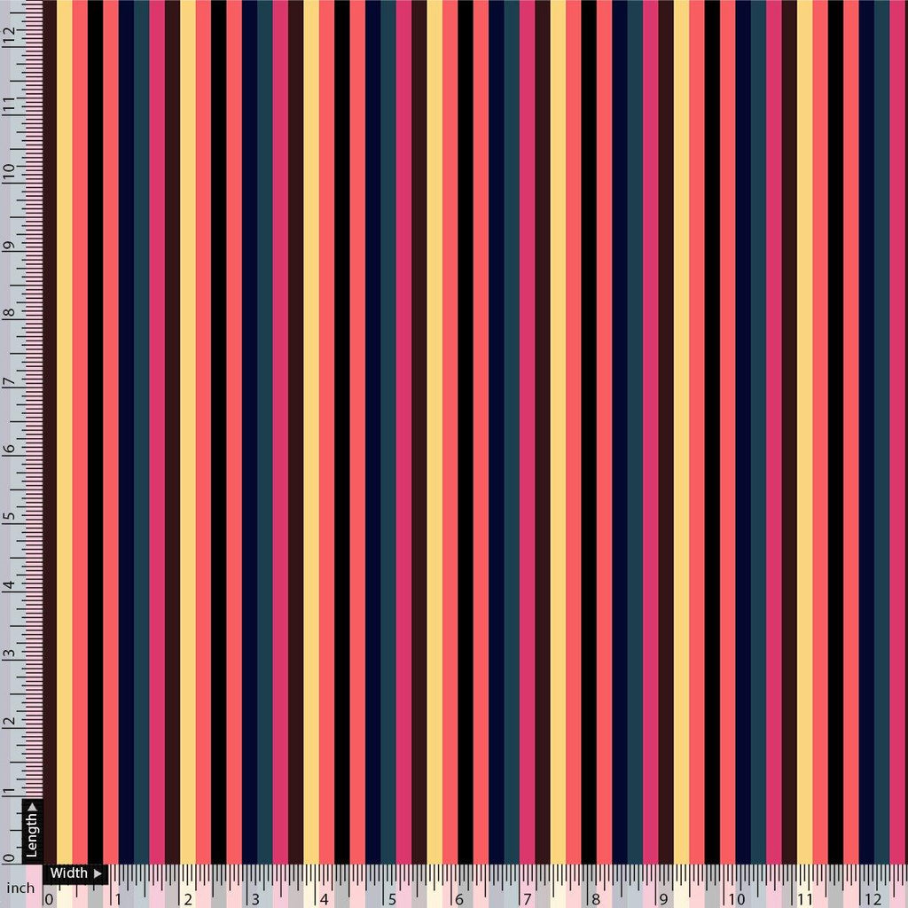 Bengal Stripes Multicolour Strips Digital Printed Fabric - Kora Silk – ks 0 ta08372 110 bengal stripes multicolour strips digital printed fabric kora silk 4
