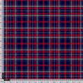 Gingham Pattern With Red And Blue Colour Digital Printed Fabric - Kora Silk – ks 0 ta08596 110 gingham pattern with red and blue colour digital printed fabric kora silk 4