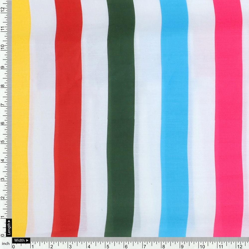Morden Rainbow Strips Printed Fabric - Kora Silk – ks 0 ta08736 110 morden rainbow strips printed fabric kora silk 4