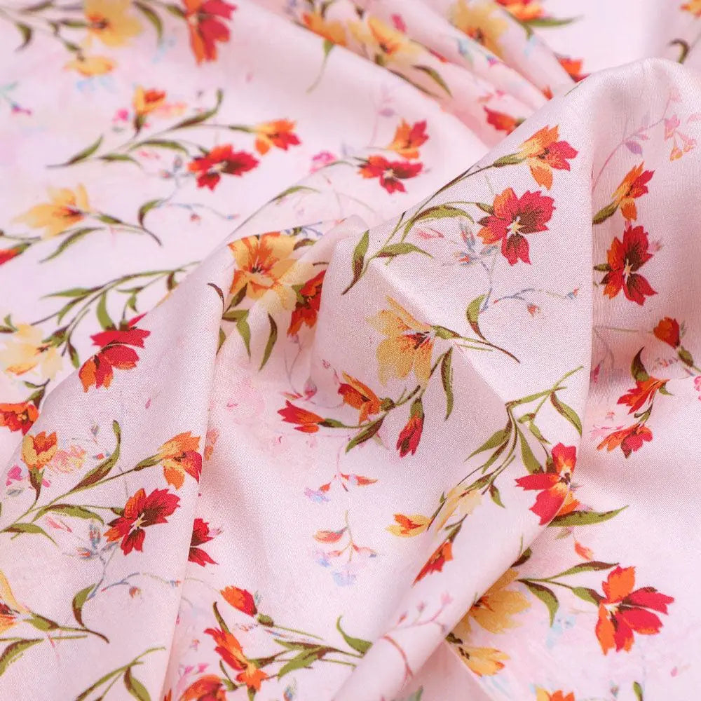 Beautiful Peach Calico Flowed Digital Printed Fabric - Kora Silk – ks 0 ta08794 110 beautiful peach calico flowed digital printed fabric kora silk 3