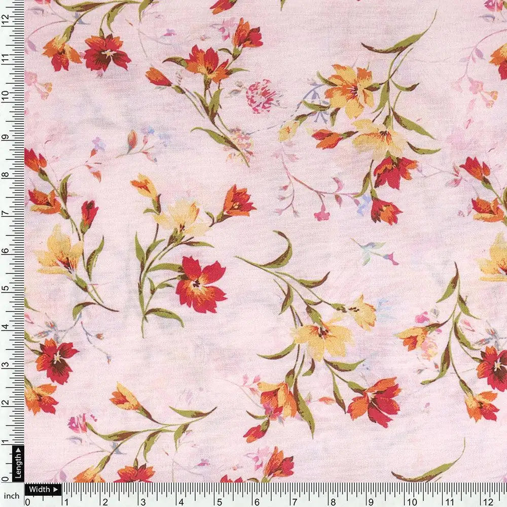 Beautiful Peach Calico Flowed Digital Printed Fabric - Kora Silk – ks 0 ta08794 110 beautiful peach calico flowed digital printed fabric kora silk 4