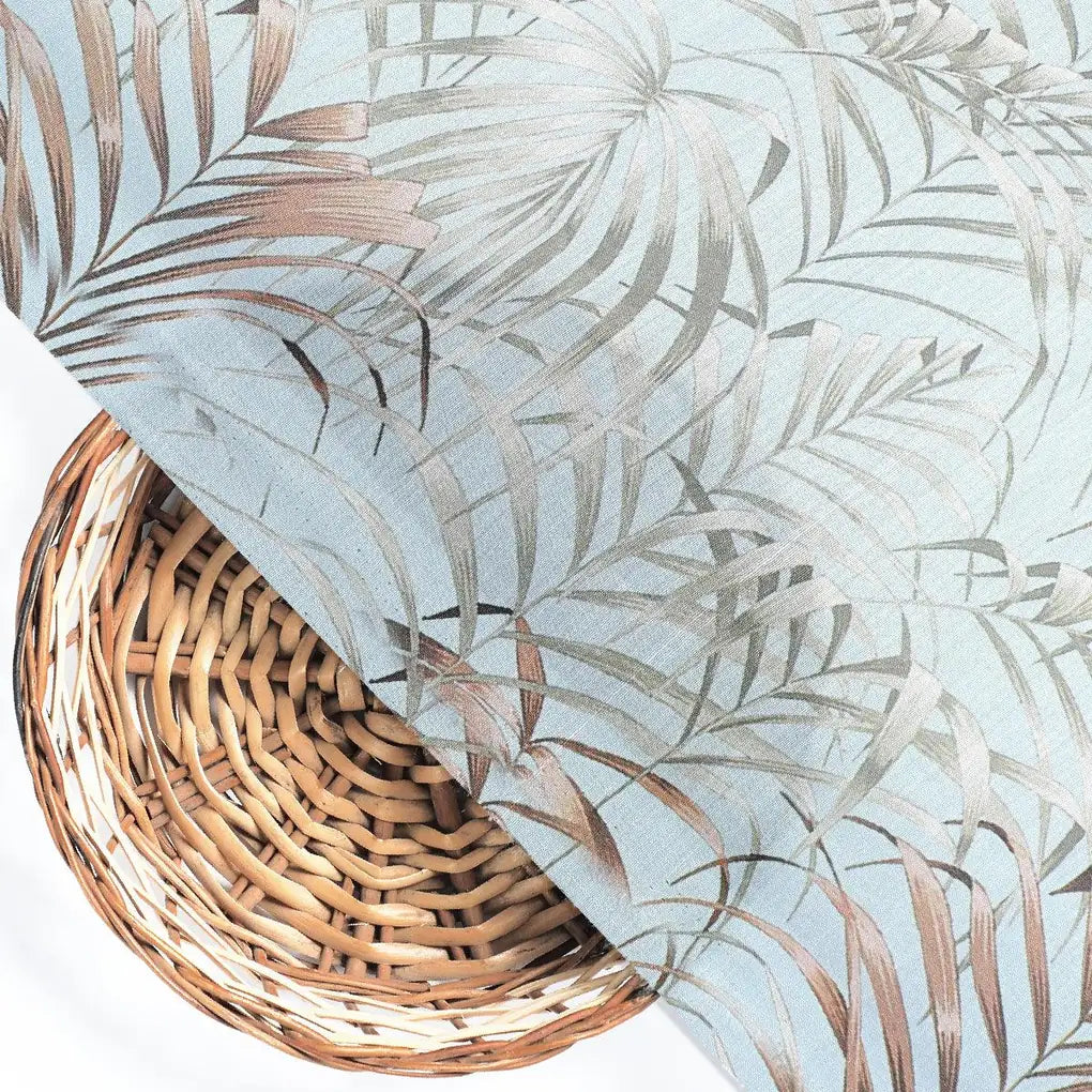 Tropical Garden Leaves Digital Printed Fabric - Kora Silk – ks 0 ta08896 110 tropical garden leaves digital printed fabric kora silk 2