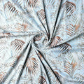Tropical Garden Leaves Digital Printed Fabric - Kora Silk – ks 0 ta08896 110 tropical garden leaves digital printed fabric kora silk 4
