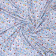 Winter White Flower Print Digital Printed Fabric  - Kora Silk – ks 0 ta0953 110 winter white flower print digital printed fabric kora silk 1