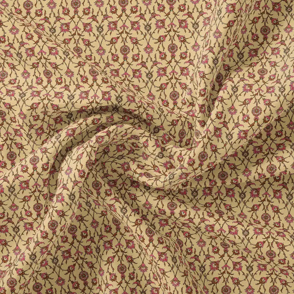 Coffee Baroque Linen Printed Fabric Material – li 0 ma013964 110 coffee baroque linen printed fabric material 1