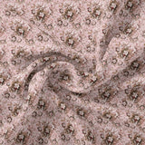 Pink Floral Linen Printed Fabric Material – li 0 ma014000 110 pink floral linen printed fabric material 1