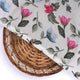 Flower With Olive Leaf Digital Printed Fabric - Muslin – mu 0 ma0109 110 flower with olive leaf digital printed fabric muslin 1