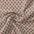 Tan Flower Poly Muslin Printed Fabric – mu 0 ma01221 110 tan flower poly muslin printed fabric 1