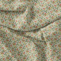 Hand Painted Leaves Allover Digital Printed Fabric  - Muslin – mu 0 ma013689 110 hand painted leaves allover digital printed fabric muslin 1