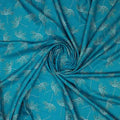 White Floating Flower Digital Printed Fabric - Muslin – mu 0 ma0139 110 white floating flower digital printed fabric muslin 1
