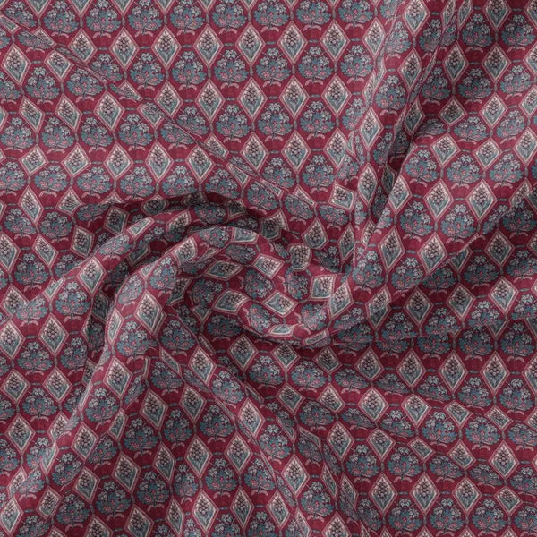 Morden Damask With Flower Digital Printed Fabric - Muslin – mu 0 ma0185 110 morden damask with flower digital printed fabric muslin 1