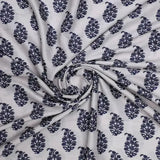 Block Print Motif Digital Printed Fabric - Muslin – mu 0 ma03105p4 110 block print motif digital printed fabric muslin 1