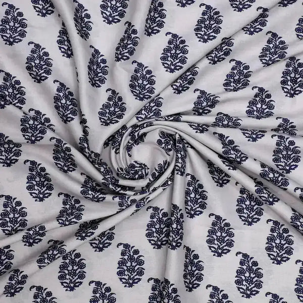Block Print Motif Digital Printed Fabric - Muslin – mu 0 ma03105p4 110 block print motif digital printed fabric muslin 1
