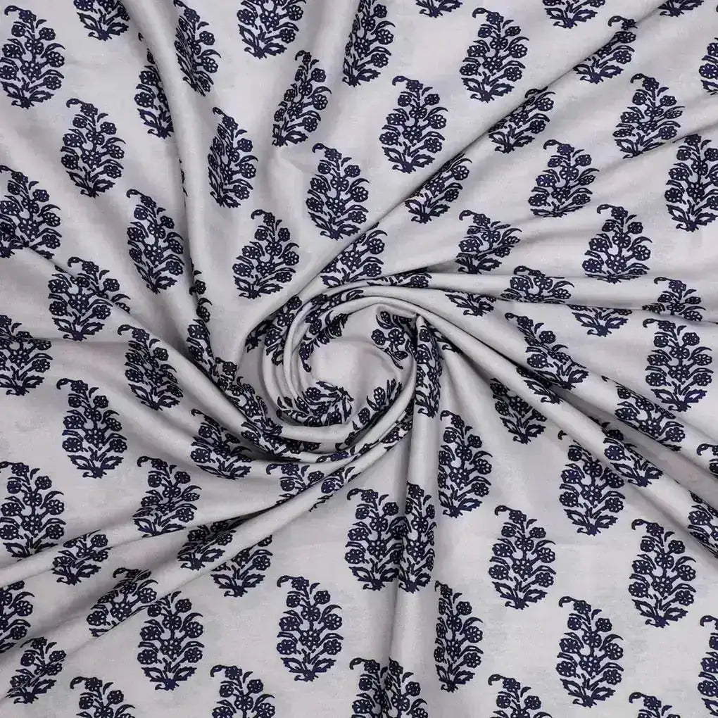 Block Print Motif Digital Printed Fabric - Muslin – mu 0 ma03105p4 110 block print motif digital printed fabric muslin 1