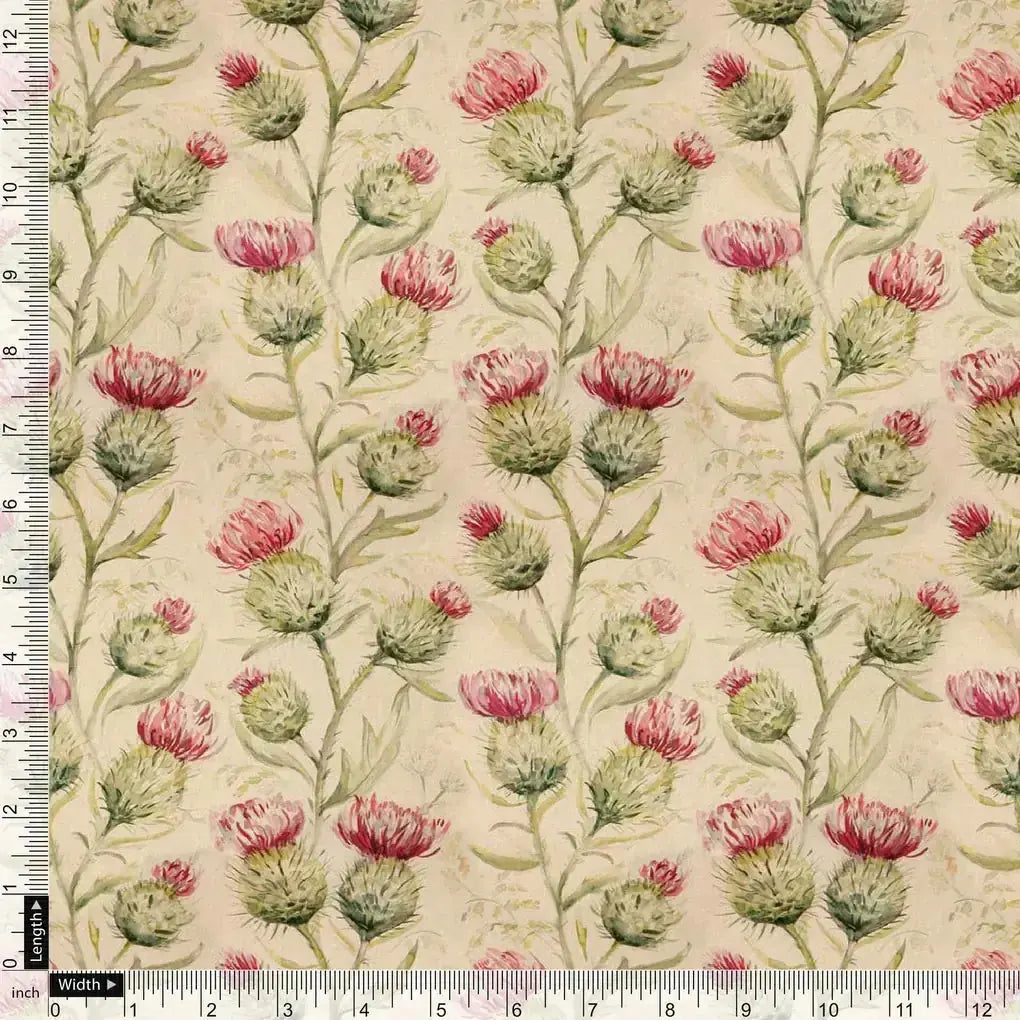 Beautiful Floral Vines Over Cream Base Digital Printed Fabrics – mu 0 ma0409 110 beautiful floral vines over cream base digital printed fabrics 3