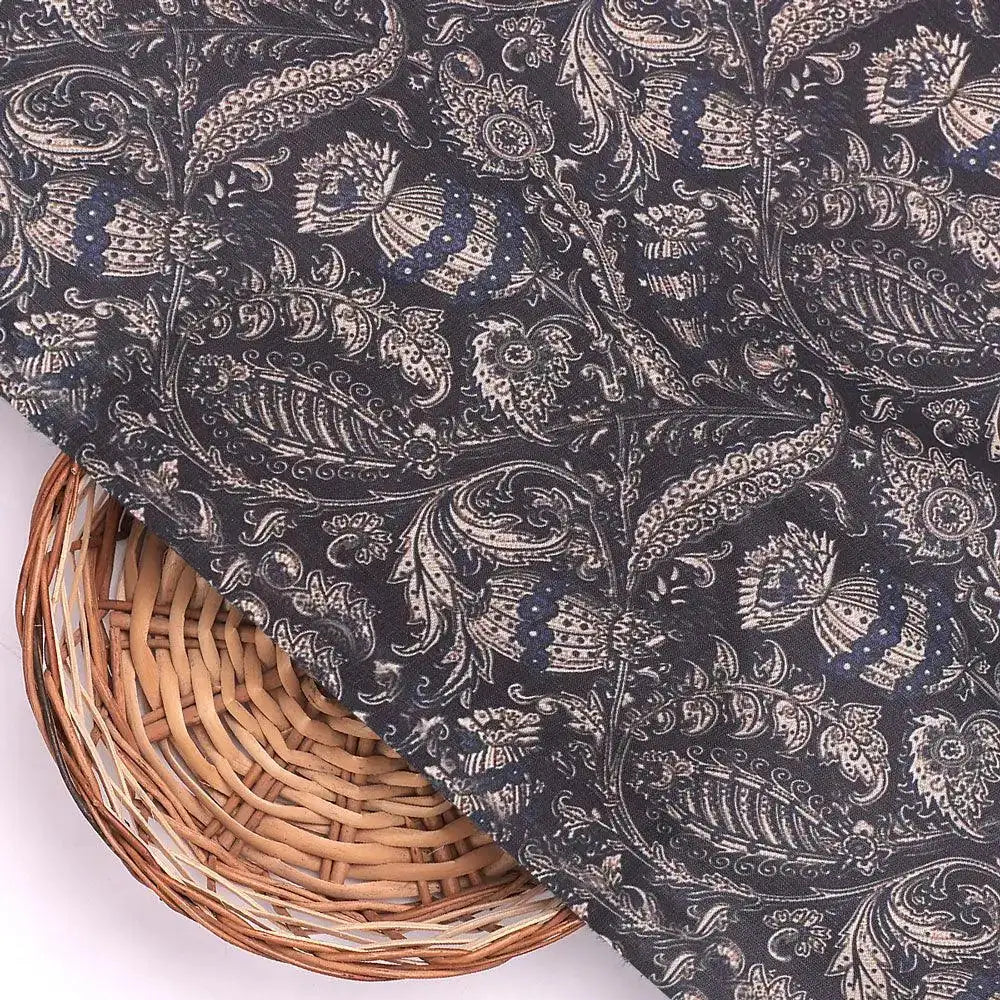 Brown Paisley Seamless Digital Printed Fabric – mu 0 ma06308 110 brown paisley seamless digital printed fabric 2