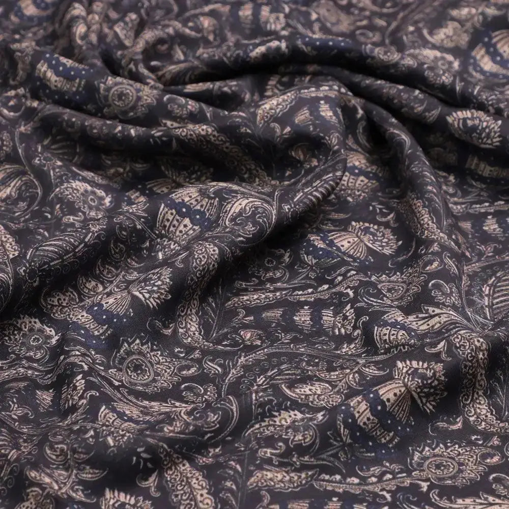 Brown Paisley Seamless Digital Printed Fabric – mu 0 ma06308 110 brown paisley seamless digital printed fabric 3