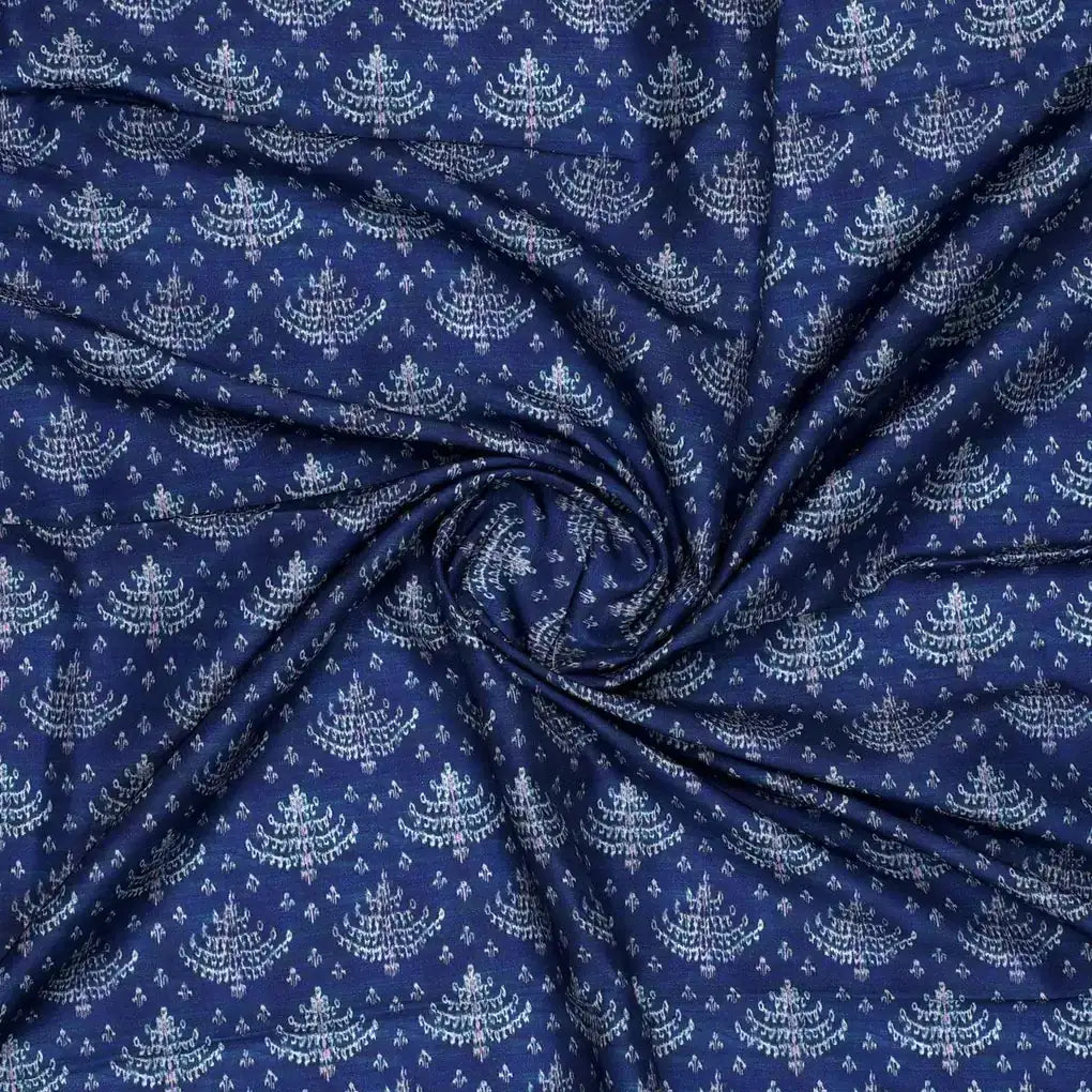 Suzani Over Blue Base Digital Printed Fabric – mu 0 ma07645 110 suzani over blue base digital printed fabric 1