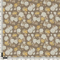 Beautiful Floral Vine Over Brown Base Digital Printed Fabric – mu 0 ma09110 110 beautiful floral vine over brown base digital printed fabric 4