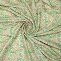 Western Flowers Small Leaves Digital Printed Fabric - Muslin – mu 0 ta 05994 110 western flowers small leaves digital printed fabric muslin 1