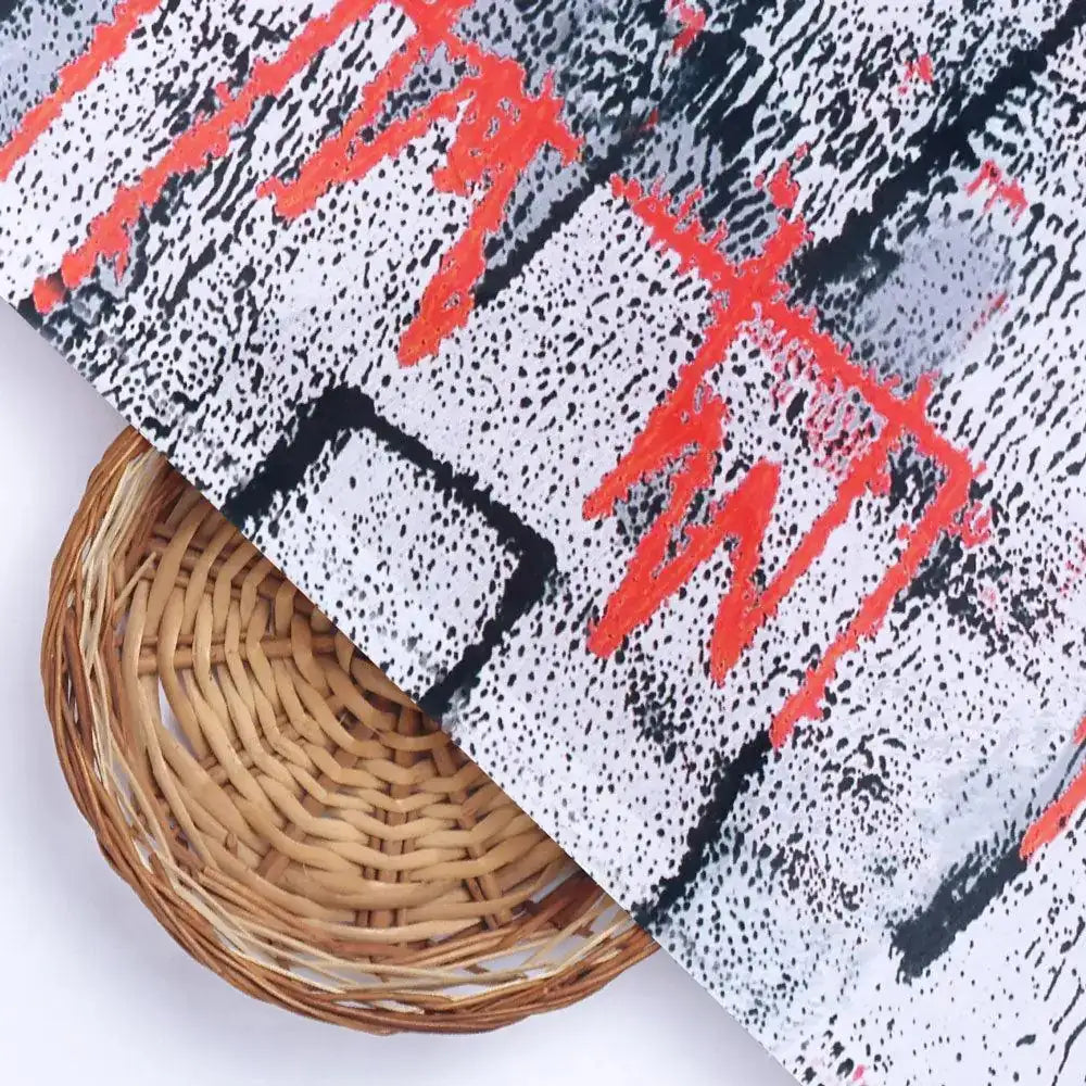 Vintage Art Of Wall Digital Printed Fabric - Poly Muslin – mu 0 ta0105 110 vintage art of wall digital printed fabric poly muslin 2
