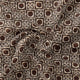 Western Sunflower With Brown Colour Digital Printed Fabric - Poly Muslin – mu 0 ta0143 110 western sunflower with brown colour digital printed fabric poly muslin 1