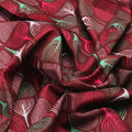 Bold Colourful Mahogany Leaf Digital Printed Fabric - Poly Muslin – mu 0 ta0169 110 bold colourful mahogany leaf digital printed fabric poly muslin 3
