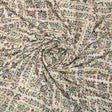 Tiny Rainbow Flowers Of Leaves Digital Printed Fabric - Poly Muslin – mu 0 ta0173 110 tiny rainbow flowers of leaves digital printed fabric poly muslin 1