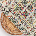 Tiny Rainbow Flowers Of Leaves Digital Printed Fabric - Poly Muslin – mu 0 ta0173 110 tiny rainbow flowers of leaves digital printed fabric poly muslin 2