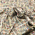 Tiny Rainbow Flowers Of Leaves Digital Printed Fabric - Poly Muslin – mu 0 ta0173 110 tiny rainbow flowers of leaves digital printed fabric poly muslin 3