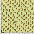 Tiny Golden Flower With Deco Colour Digital Printed Fabric - Poly Muslin – mu 0 ta0244 110 tiny golden flower with deco colour digital printed fabric poly muslin 4