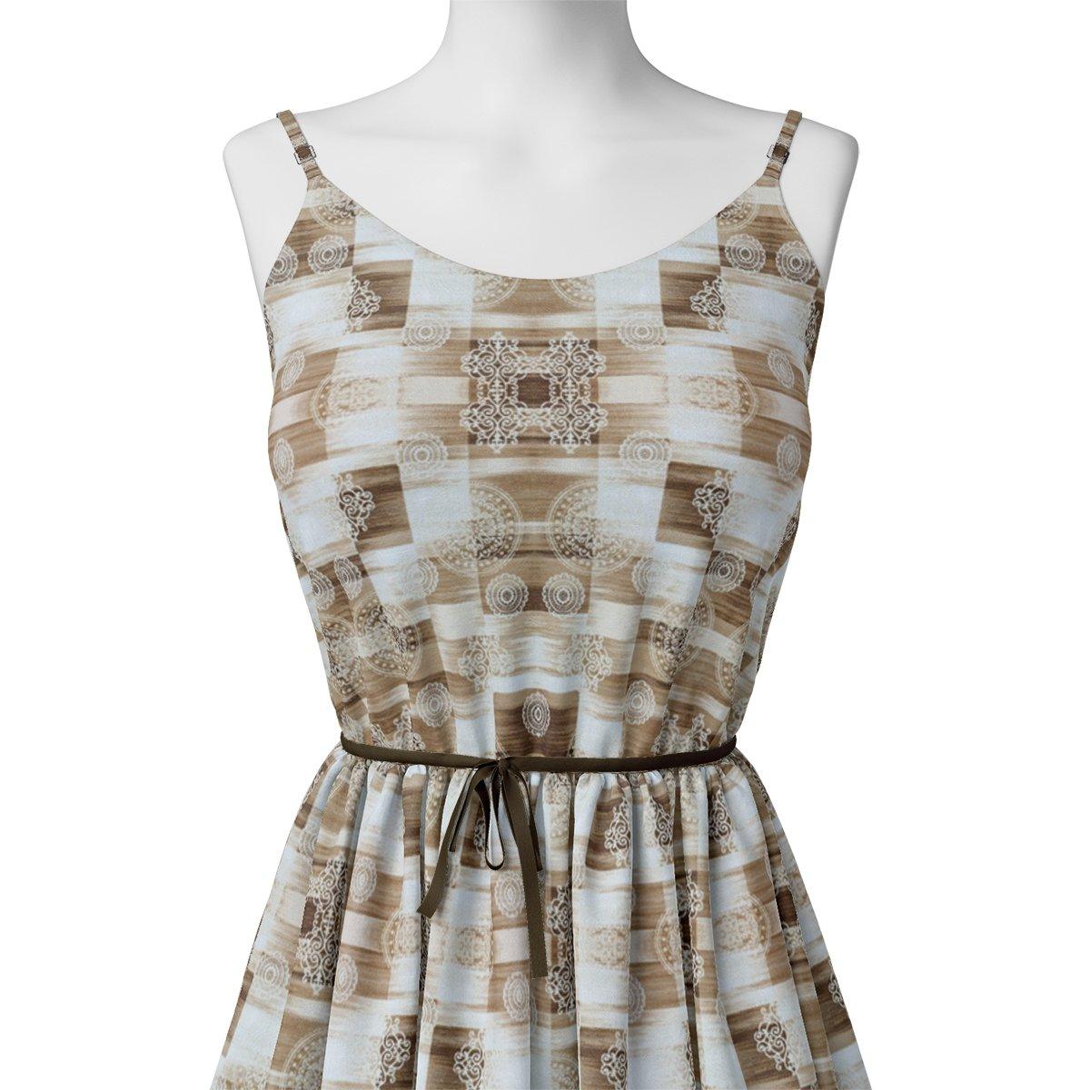 Checkered Pattern With Decorative Motifs Digital Printed Fabric - Muslin – mu 0 ta05687 110 checkered pattern with decorative motifs digital printed fabric muslin 2