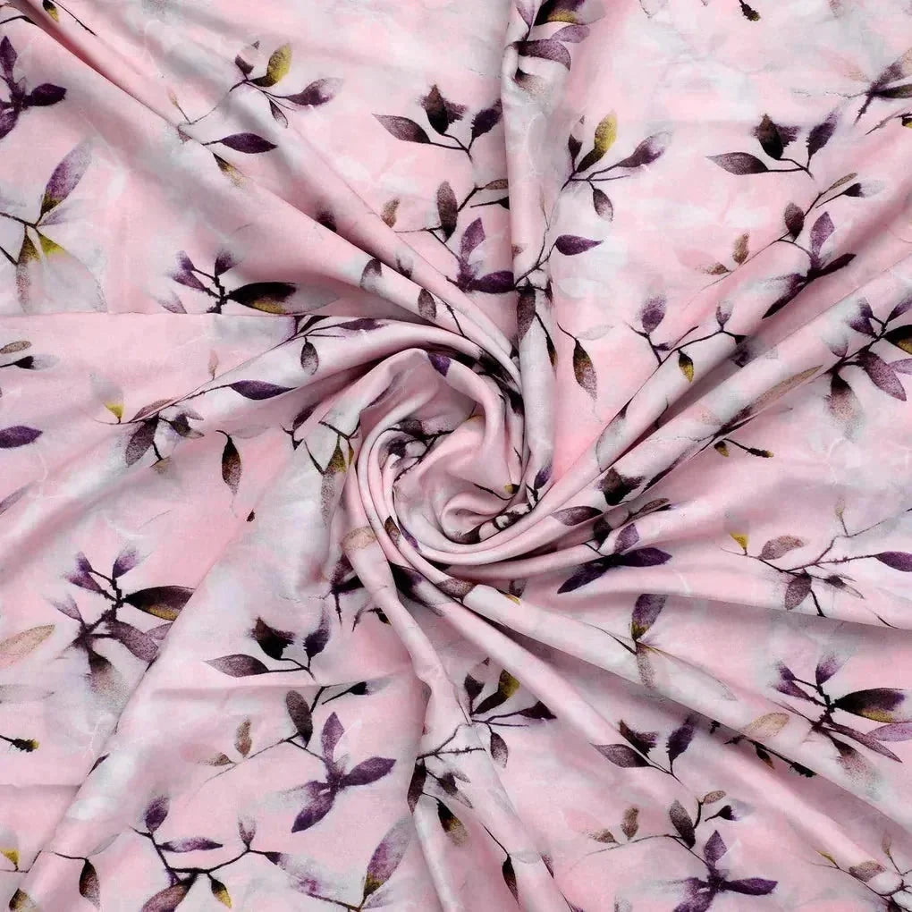 Pinkish Thin And Light Leaves Digital Printed Fabric - Muslin – mu 0 ta05861p3 110 pinkish thin and light leaves digital printed fabric muslin 1