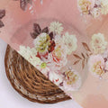Realistic Flower Bunch Digital Printed Fabric - Muslin – mu 0 ta06655 110 realistic flower bunch digital printed fabric muslin 3