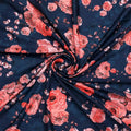 Redish Floral Repeat Digital Printed Fabric - Muslin – mu 0 ta06678 110 redish floral repeat digital printed fabric muslin 1